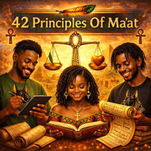 THE 42 PRINCIPLES OF MA’AT A Melanated Guide to Daily Alignment