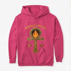 royalz united hoodie pink