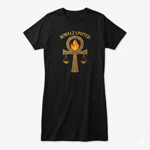 royalz united hoodie tee dress