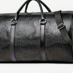 Luxury Croc Travel Duffle
